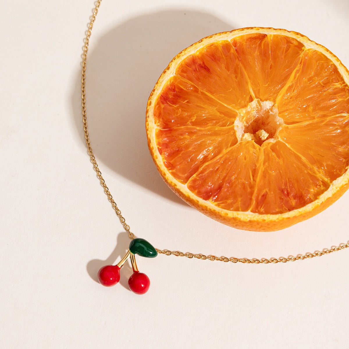 Cherry Charm Necklace
