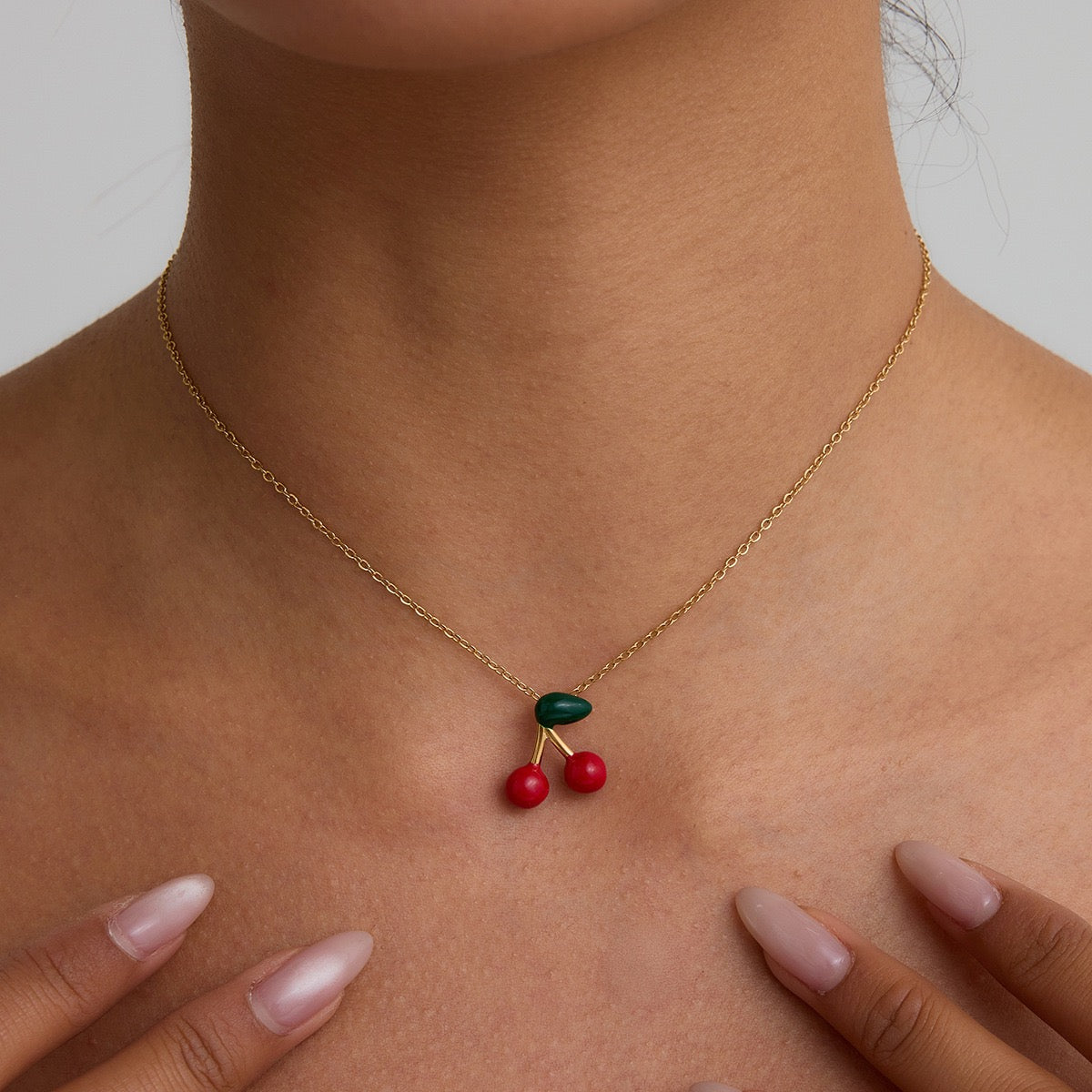 Cherry Charm Necklace