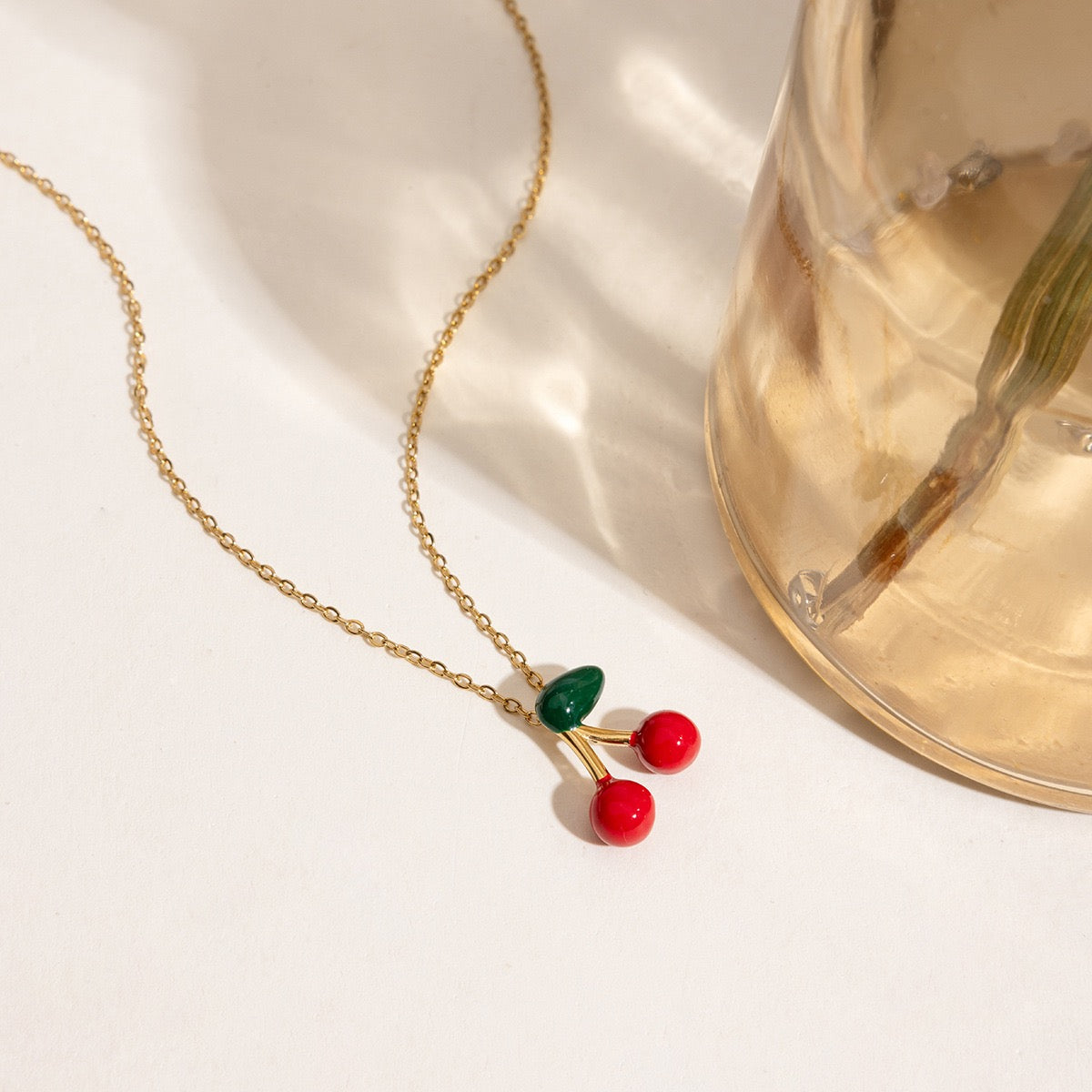 Cherry Charm Necklace