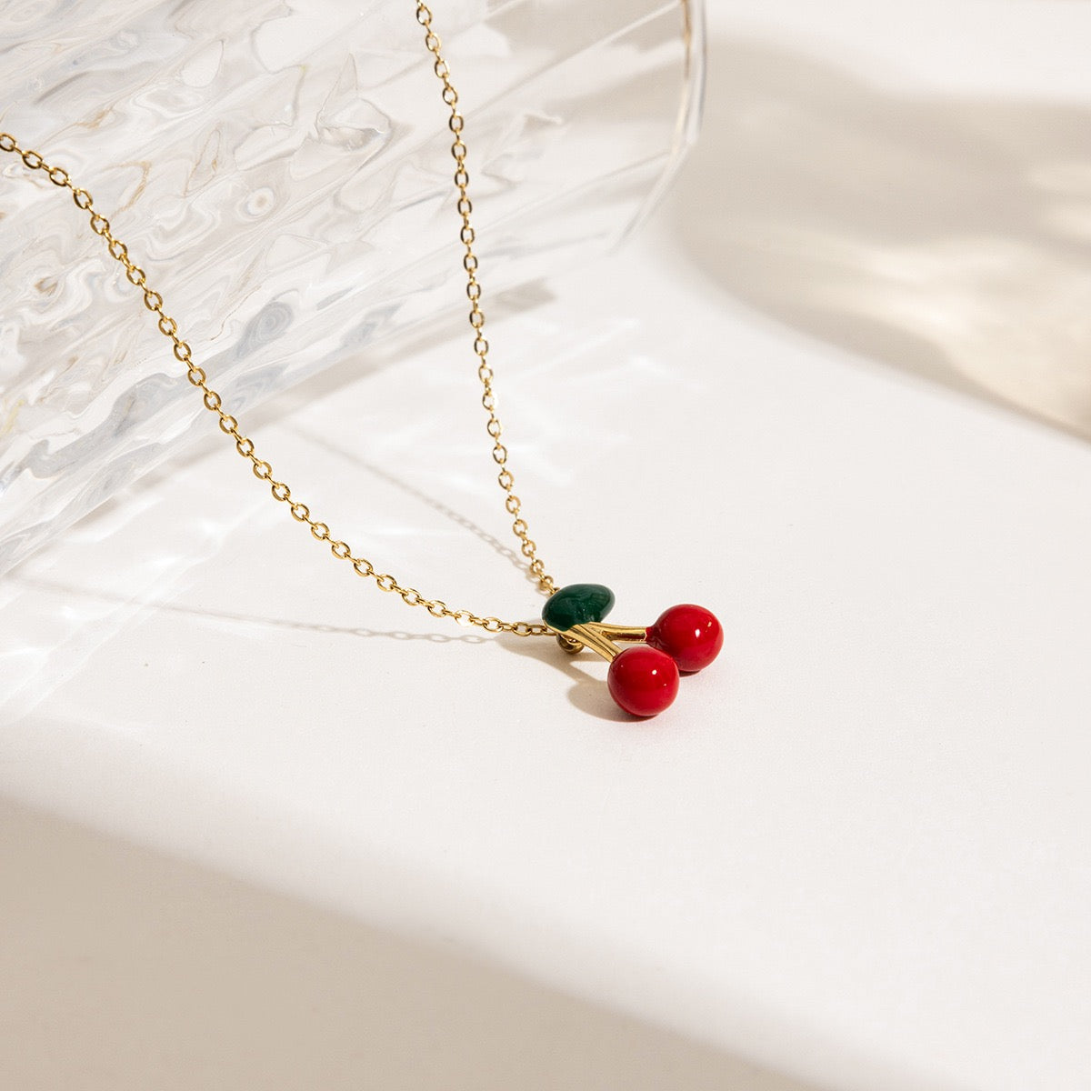 Cherry Charm Necklace
